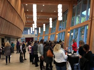 Enjoy the open, and warm Lobby in The Rock