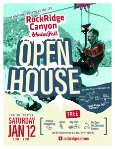 WinterFest Open House 2019 RockRidge Canyon Retreat Centre