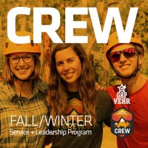 CREW gap year leadership program