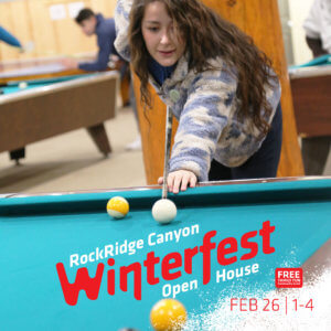 Winterfest - Games Room at RockRidge Canyon Camp