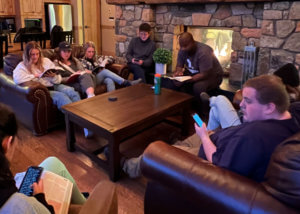 Intern & CREW devotions. Leadership Coordinator