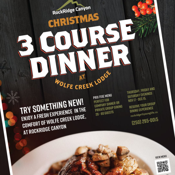 Christmas Holiday dinners in Princeton BC