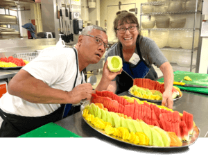 Come and Serve, adult volunteers at Summer Camp