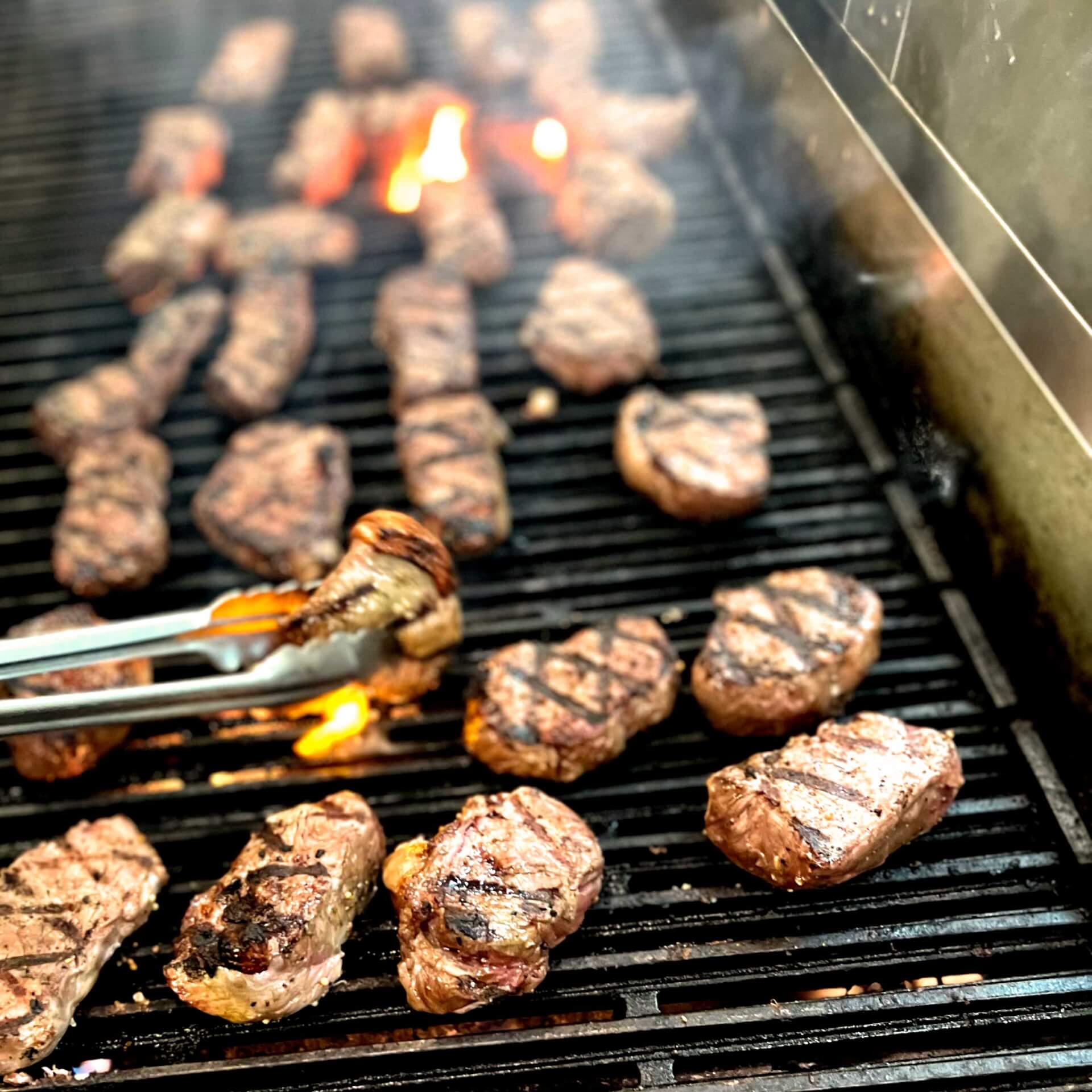 Grilled steak RockRidge Canyon Kitchens