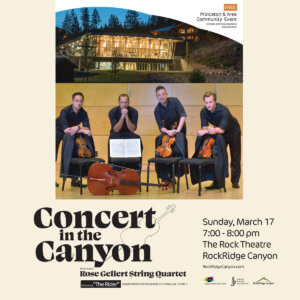 Rose Gellert String Quartet Concert In The Canyon