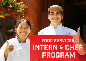 Aspiring young Cooks and Chefs in RockRidge Canyon Food Services Intern program