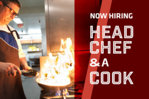 Now Hiring Head Chef and a Cook at RockRidge Canyon Retreat Centre