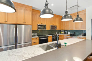 Well appointed kitchen for group self catered cooking