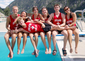 Intern and Summer Staff Lifeguards at RockRidge Canyon