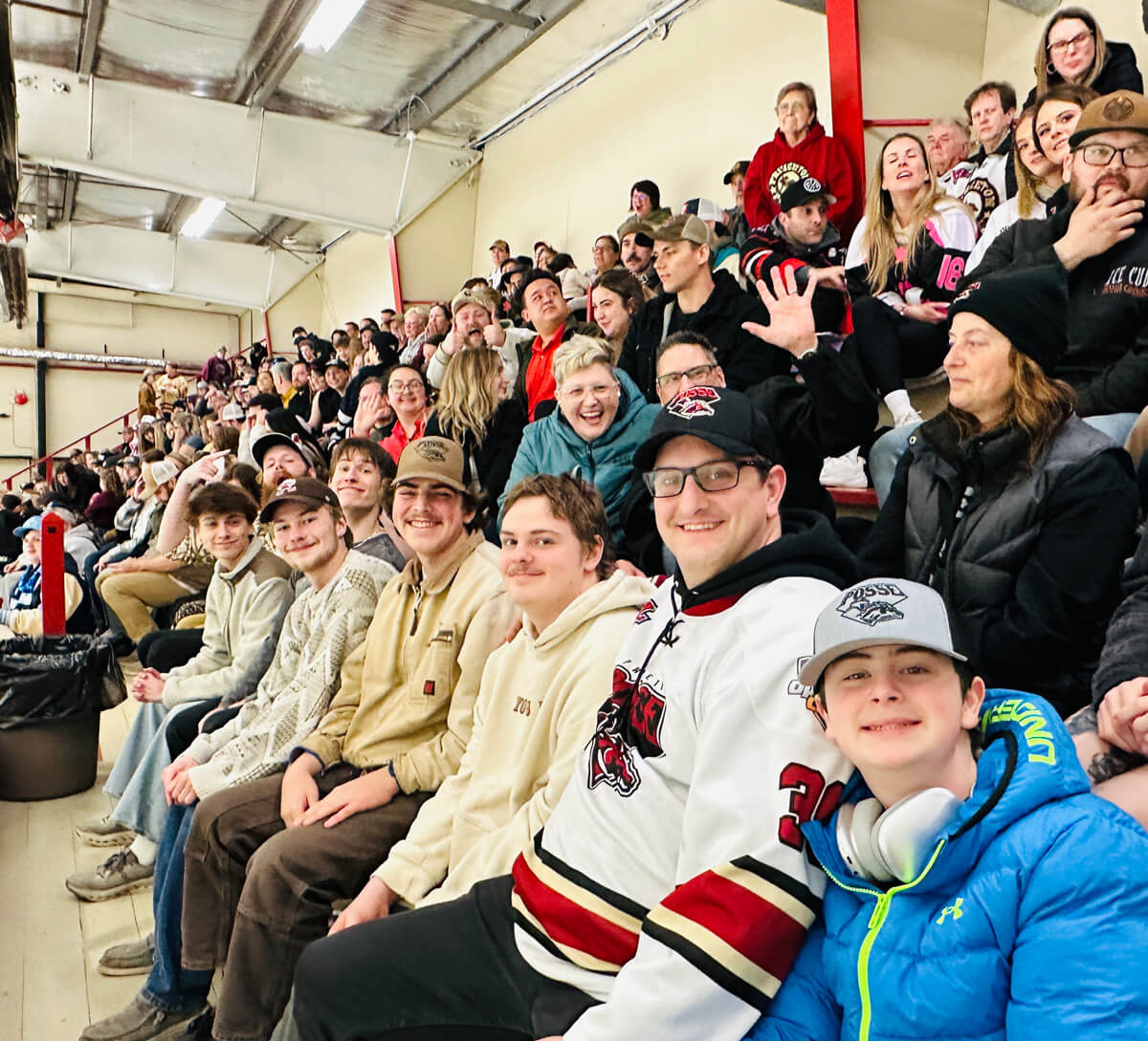 Princeton Posse Fans from RockRidge Canyon