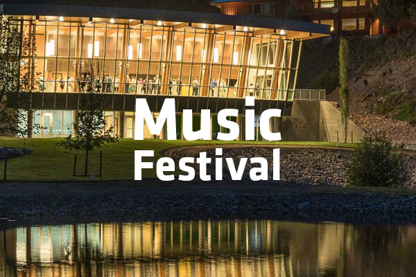 Music Festival at RockRidge Canyon – Cascade Peaks Chamberfest Academy and concerts