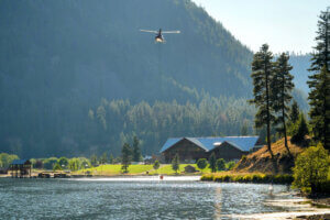 BC Wildfires - Agate Mtn_Helicopter Air Attack ©RockRidge Canyon