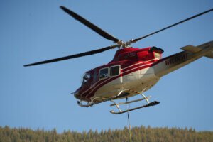 BC Wildfires - Agate Mtn_Helicopter Air Attack ©RockRidge Canyon