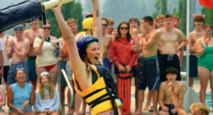 Pool Jousting Young Life Summer at RockRidge Canyon Princeton BC